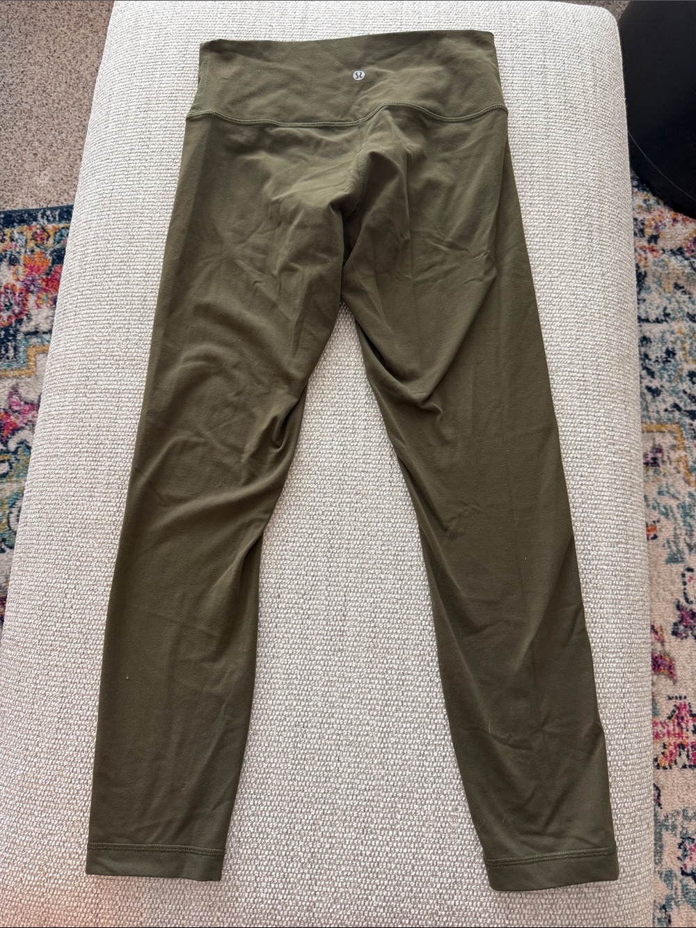 Lululemon Olive Green High-Rise Leggings
